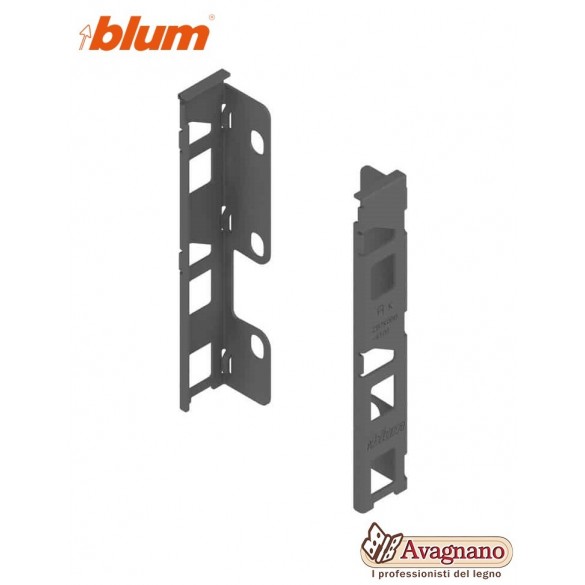 BLUM LEGRABOX SUPPORTO SCHIENALE ALTEZZA M (106mm) GRIGIO ORIONE