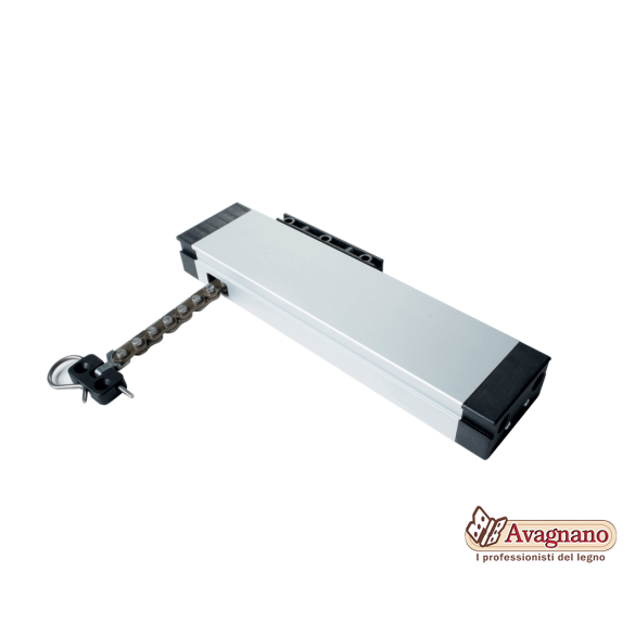 ATTUATORE ELETTRICO A CATENA SINTESI 2000 ARGENTO UCS