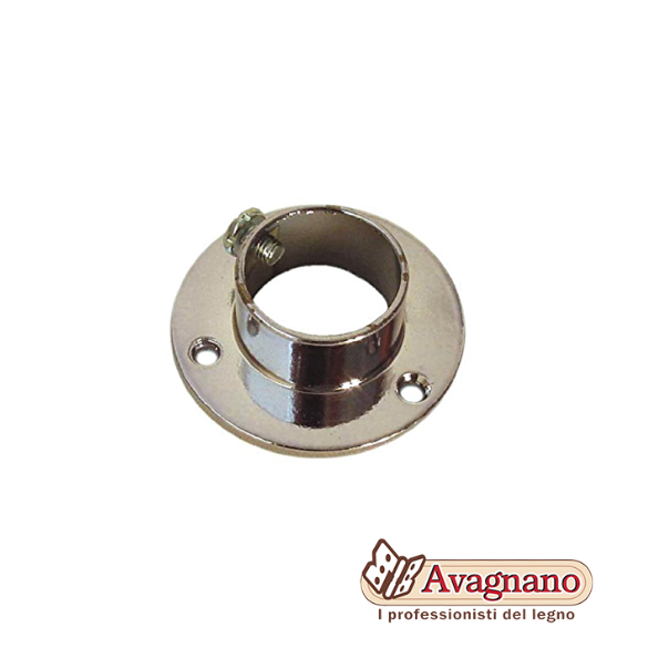 REGGITUBO NICHELATO LATERALE TONDO D.18 mm - MANART