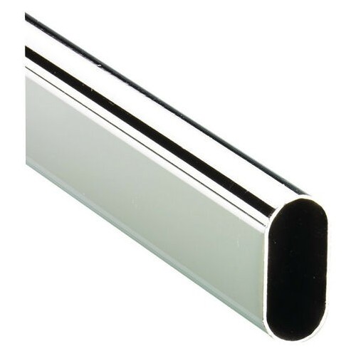 TUBO OVALE 3 METRI CROMATO 30x15 mm - MANART