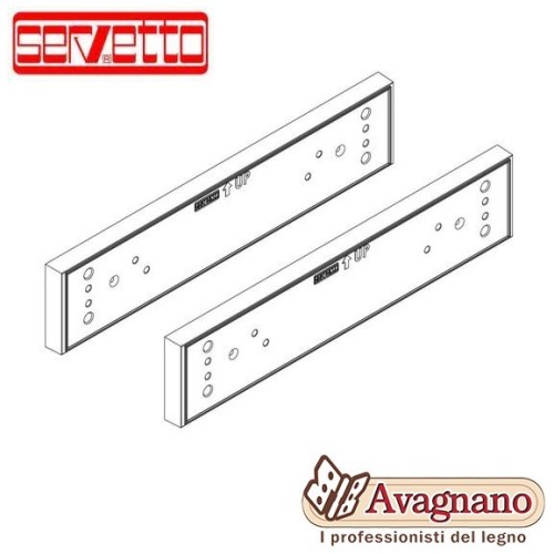 PAPILLON COPPIA DISTANSIALI PER GUIDA BLUM MARRONE - SERVETTO