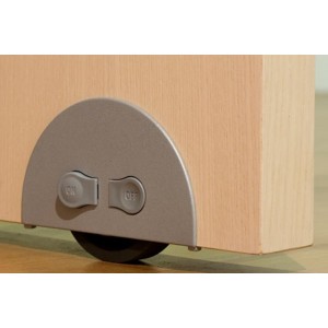 RUOTA CON PIASTRA FISSA D.40, 622NG40 - ROCARR 2