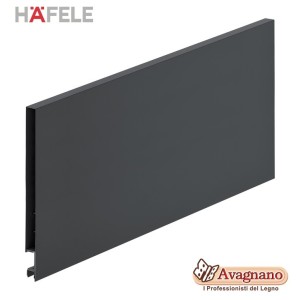 SET SPONDA PER CASSETTO H175 MM MATRIXBOX A30 GRIGIO ANTRACITE PROFONDITA' 500MM- HAFELE