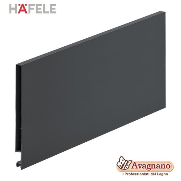 SET SPONDA PER CASSETTO H175 MM MATRIXBOX A30 GRIGIO ANTRACITE PROFONDITA' 450MM- HAFELE