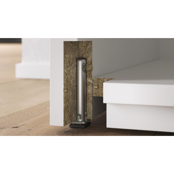 PIEDINO "REKORD TECH" LIVELLATORE REGOLABILE DALL'INTERNO DEL MOBILE - LIVENZA