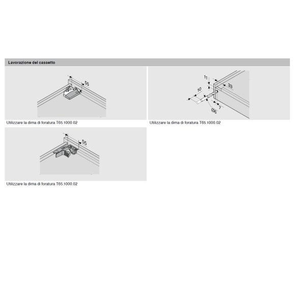 BLUM TANDEM 540H BLUMOTION estr.7/8, 25 kg, 450 mm