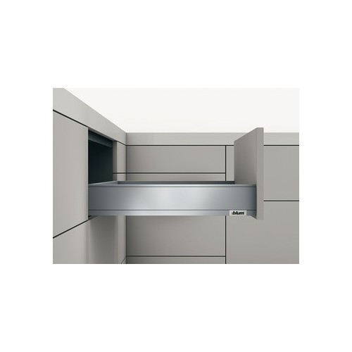 BLUM LEGRABOX SPONDINE GRIGIO ORIONE ALTEZZA C (128,5 mm), 450 mm