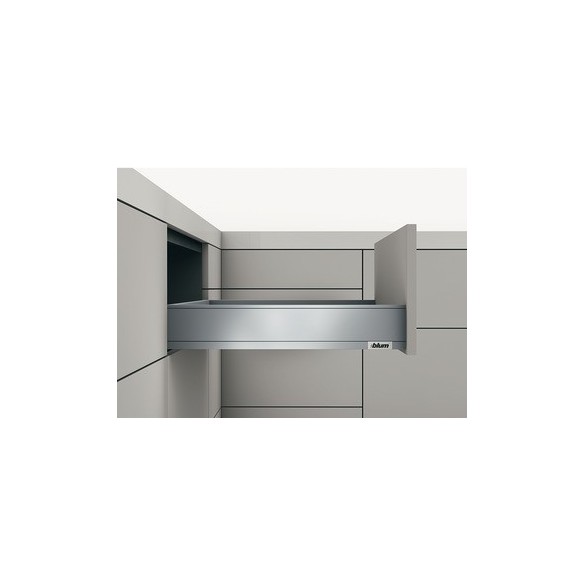 BLUM LEGRABOX SPONDINE GRIGIO ORIONE ALTEZZA C (128,5 mm), 450 mm