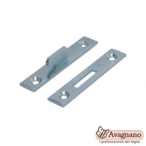 FERRO LETTO A 1 GANCIO ZINCATO