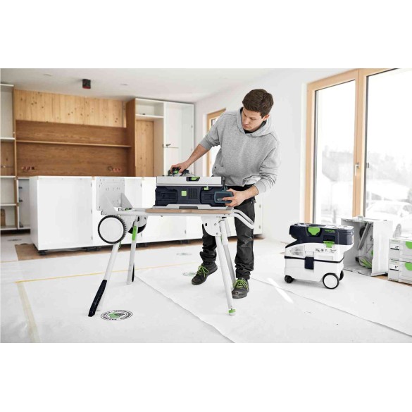 Sega circolare da banco a batteria CSC SYS 50 EBI-Set - FESTOOL