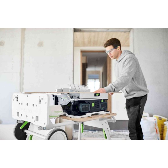 Sega circolare da banco a batteria CSC SYS 50 EBI-Set - FESTOOL