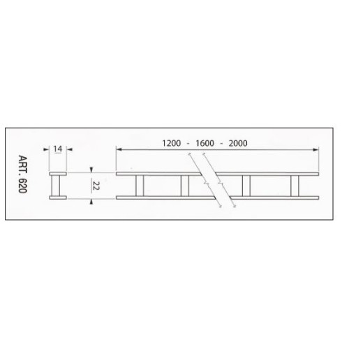 CREMAGLIERA SCALA REALE GB MANZONI IN...