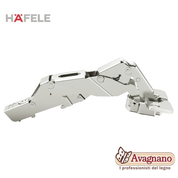 CERNIERA 155° HAFELE F.35 COLLO PIANO AMMORTIZZATA