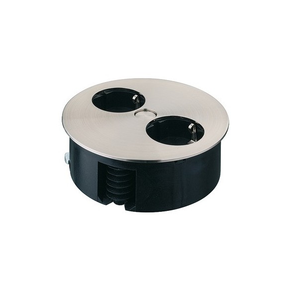 MULTIPRESA A SCOMPARSA ELEVATOR CON COPERTURA PUSH 230 V - HAFELE