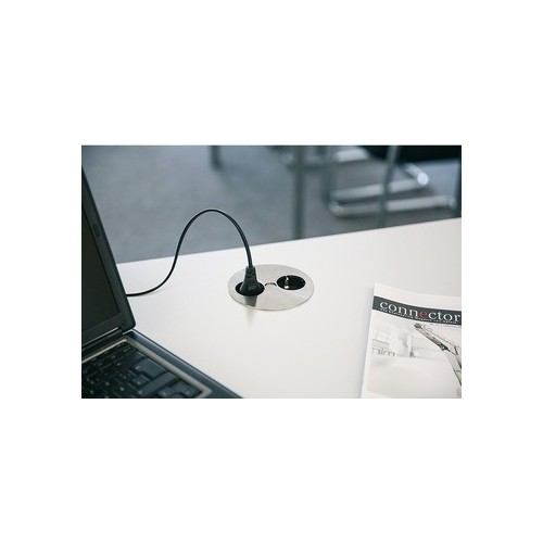 MULTIPRESA A SCOMPARSA ELEVATOR CON COPERTURA PUSH 230 V - HAFELE