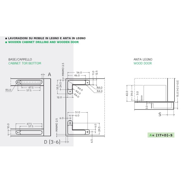 SET CERNIERA INVISIBILE PUSH (DXeSX) F490 NERO OPACO - DANCO