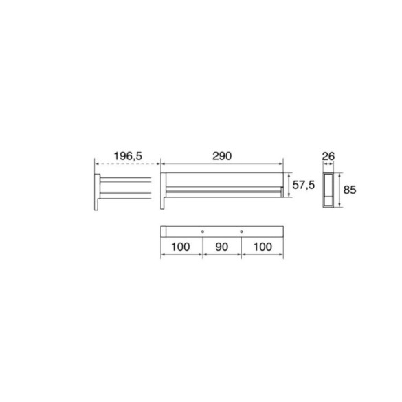 APPENDIABITI ESTRAIBILE 290 MM FLOW SYSTEM MA01201 CONFALONIERI
