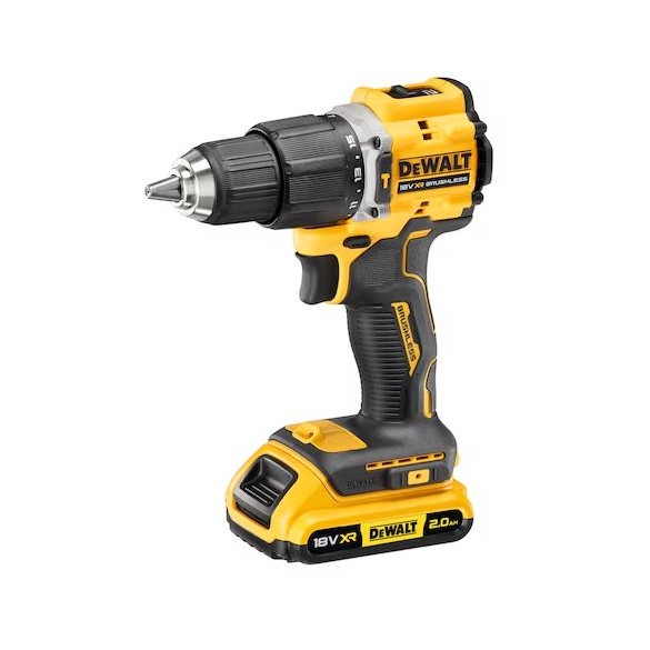 TRAPANO AVVITATORE CON PERCUSSIONE 100 ANNI 18V 2AH XR - DEWALT