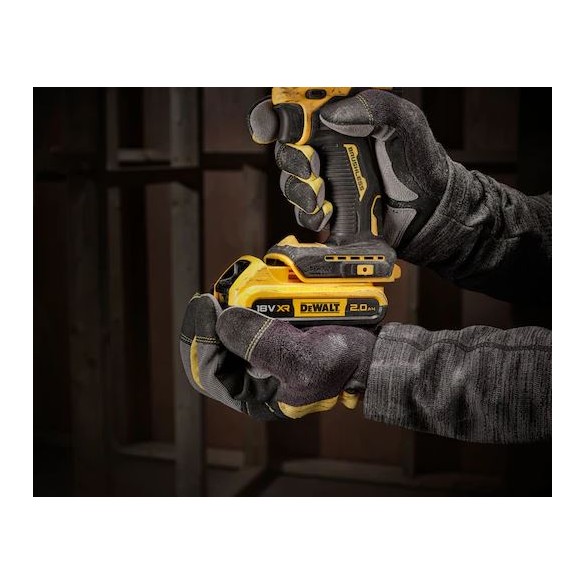 TRAPANO AVVITATORE CON PERCUSSIONE 100 ANNI 18V 2AH XR - DEWALT