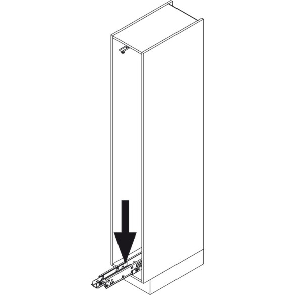 AMMORTIZZATORE IN USCITA PER CESTO VERTICALE  VAUTH SAGEL - HAFELE