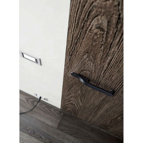 COPPIA MANIGLIE SLY-RWC WC CROMO SATINATO - CB SYSTEMS