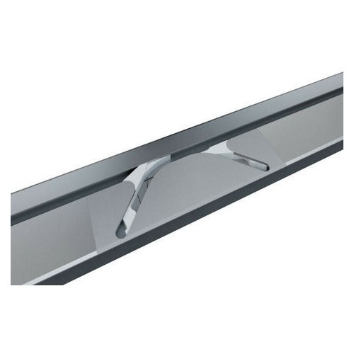 SISTEMA SCORREVOLE PER ANTE ALLINEATE SWITCH 2 ANTE LARGEZZA 900 MM NERO PER PORTE SCORREVOLI DI MOBILI - TERNO