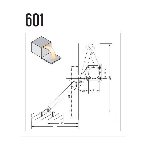 SNODO SX PER ANTA A CALATOIA CEAM 601