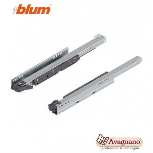 BLUM LEGRABOX GUIDE FIANCO ESTRAZIONE TOTALE 750.5001S MM 500 KG.40