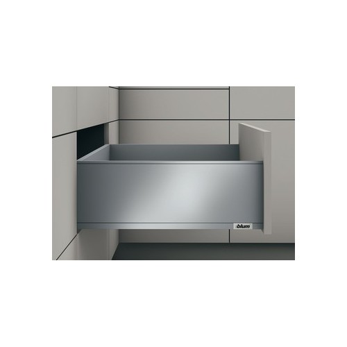 BLUM LEGRABOX SPONDINE GRIGIO ORIONE ALTEZZA F (241 mm), 500 mm