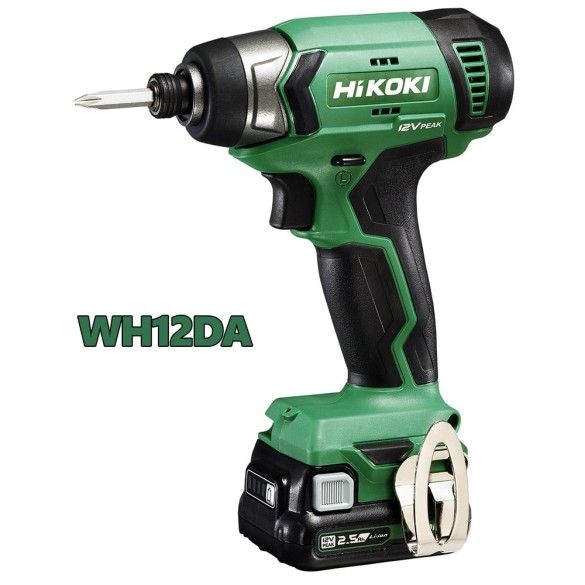 KIT KC12HKDA2 TRAPANO CON PERCUSSIONE DV12DA E AVVITATORE AD IMPULSI WH12DA - HIKOKI