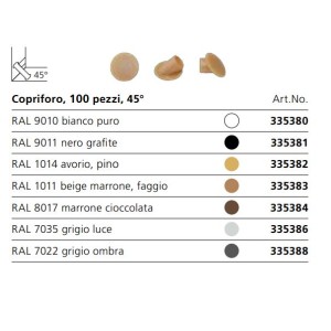 Tappi 45° CLAMEX P-14 LAMELLO 2