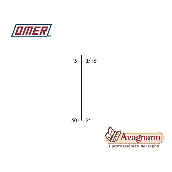 SPILLI SENZA TESTA PINS 6 - OMER