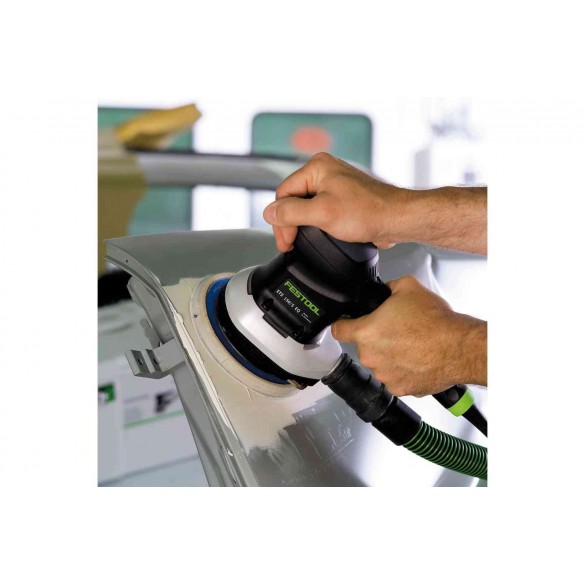 KIT Levigatrice orbitale ETS 150/3 o 150/5 EQ + 500 Dischi Granat Festool