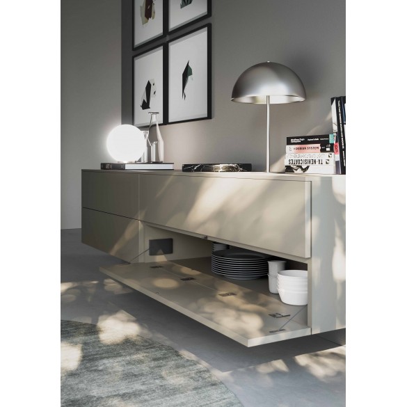 MECCANISMO KIARO EASY SOFT PER CALATOIA ANTRACITE - LIVENZA