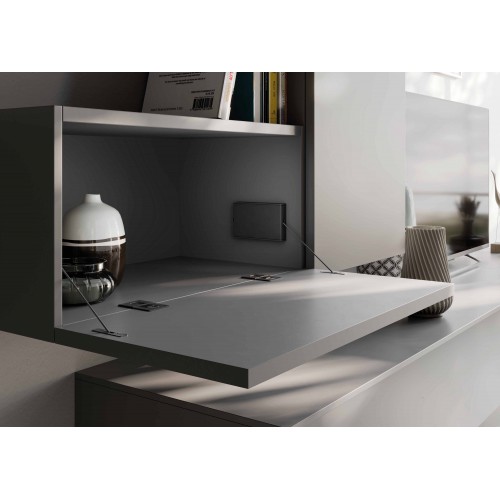 MECCANISMO KIARO EASY SOFT PER CALATOIA ANTRACITE - LIVENZA