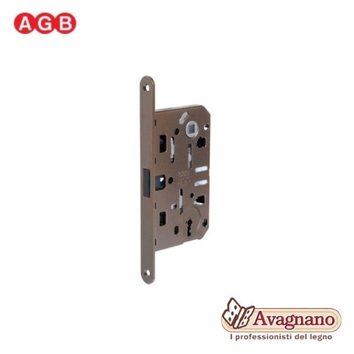 Serratura AGB POLARIS 2XT E.50 BRONZO