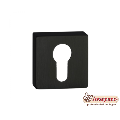 BOCCHETTA YALE QUADRA NERO OPACO -...