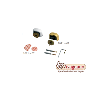 FERMAPORTA MAGNETICO NERO -...