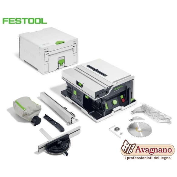 Sega circolare da banco a batteria CSC SYS 50 EB-Basic - FESTOOL