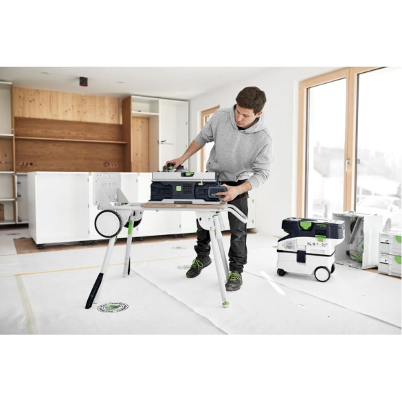 Sega circolare da banco a batteria CSC SYS 50 EB-Basic - FESTOOL