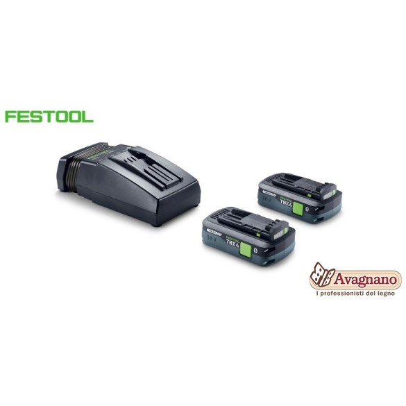 Set Energia 18V 2xTBX4/TCL6 - FESTOOL
