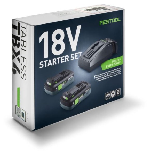 Set Energia 18V 2xTBX4/TCL6 - FESTOOL
