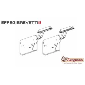 SET PER RIBALTA UNICO FLAP...