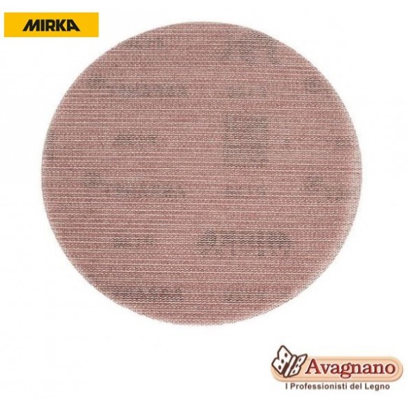 DISCO IN VELCRO ABRANET Ø 150 MIRKA P80 - 50 PEZZI