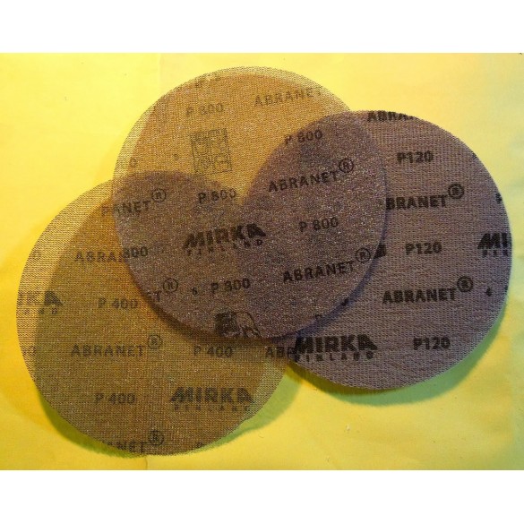 DISCO IN VELCRO ABRANET Ø 150 MIRKA P150 - 50 PEZZI