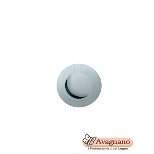 MANIGLIA INCASSO RETTANGOLARE CON FORO ORO LUCIDO - MARIVA