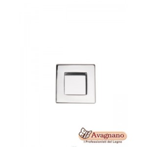 MANIGLIA INCASSO RETTANGOLARE CON FORO ORO LUCIDO - MARIVA