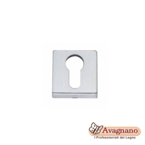 BOCCHETTA YALE QUADRA CROMO SATINATO - MARIVA