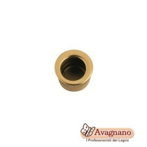 DITALE DI TRASCINAMENTO TONDO ORO LUCIDO - MARIVA