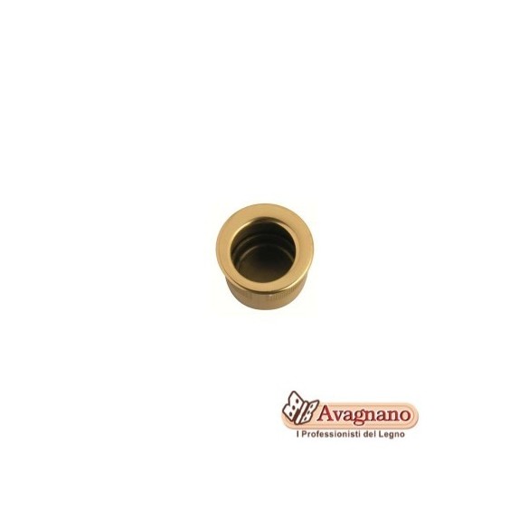 DITALE DI TRASCINAMENTO TONDO ORO LUCIDO - MARIVA